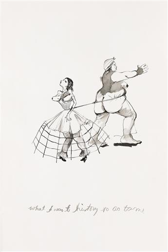 KARA WALKER (1969 - ) What I Want History to Do to Me.                                                                                           